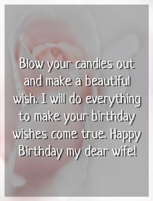 wife message to husband birthday